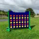Giant Connect 4 Party Game, Part Of Our Garden Games Hire Devon