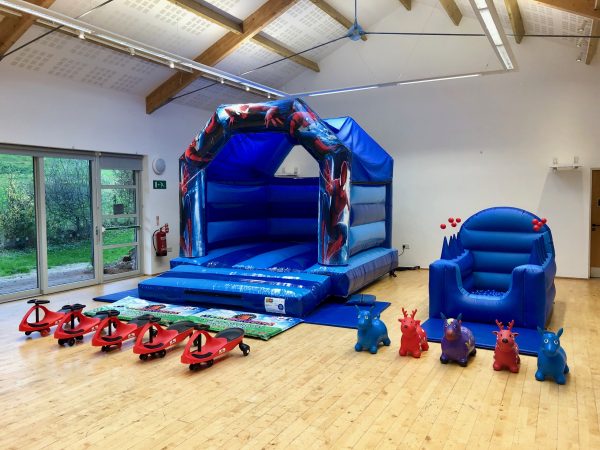 Spiderman Bouncy Castle Party Package In Torquay