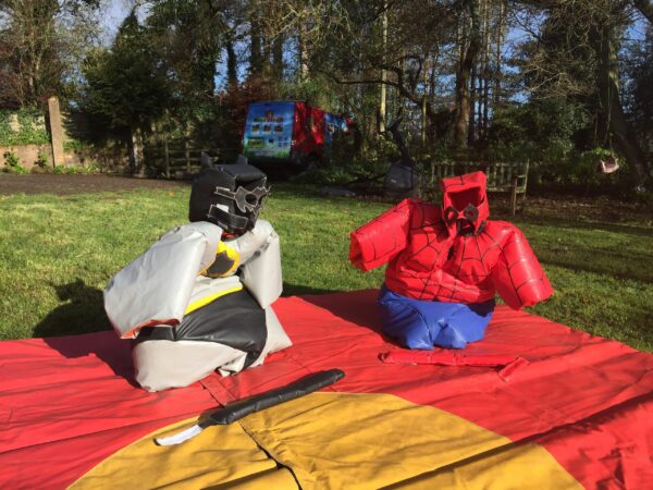 Super Hero Sumo Suits Devon