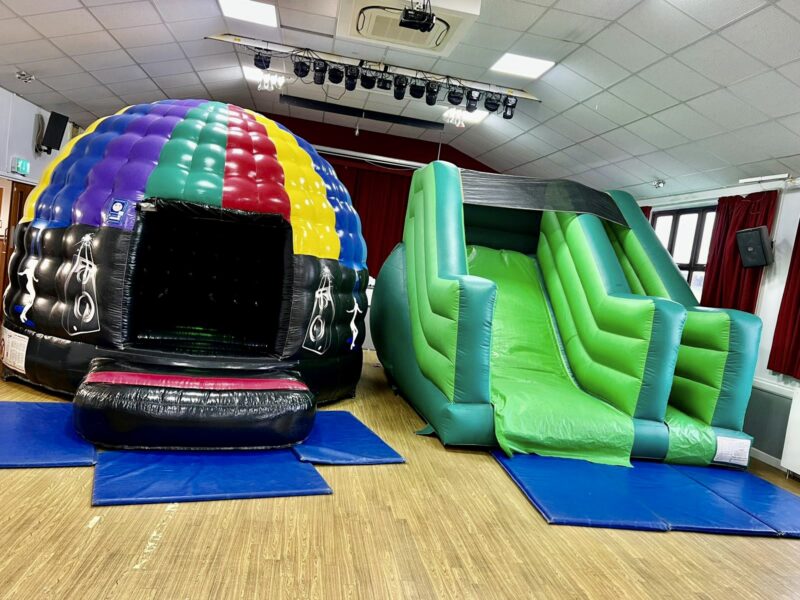 disco dome and slide package south west