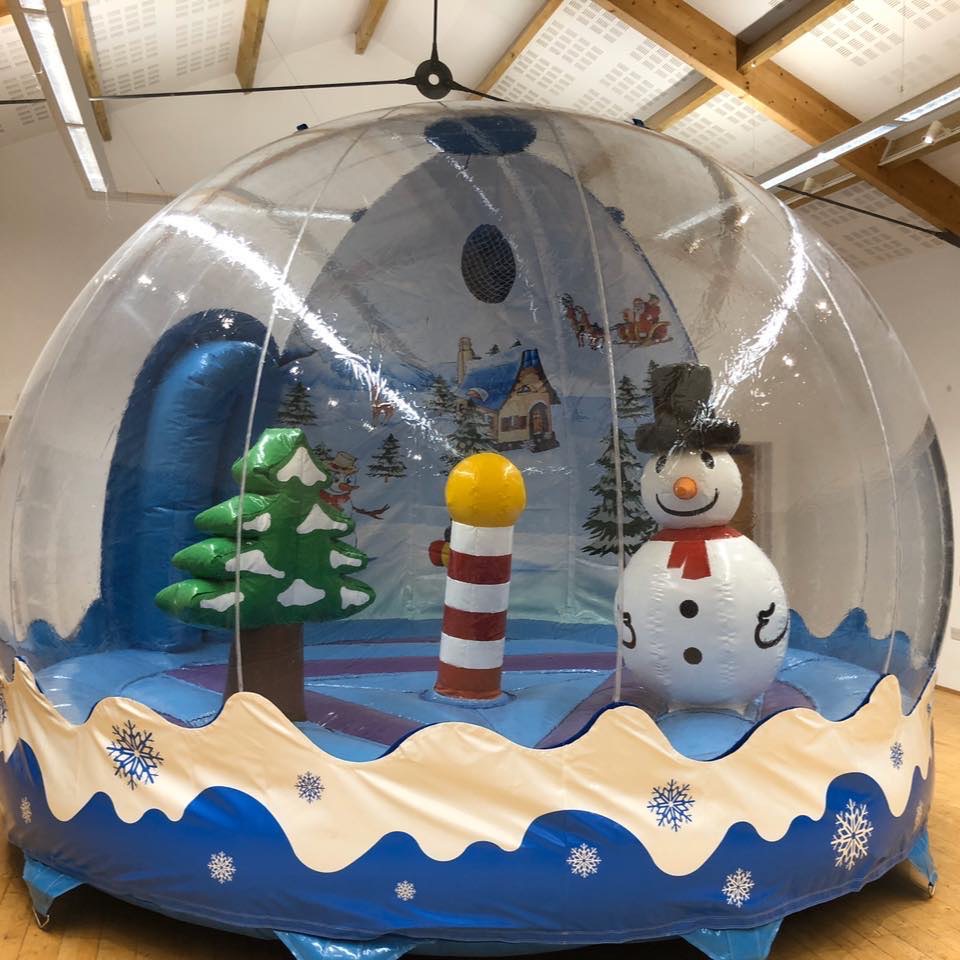 Christmas Themed Bouncy Castle