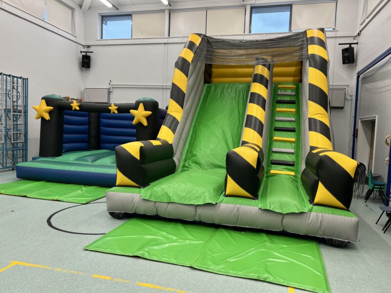 Mega Slide & bouncy castle hire Devon