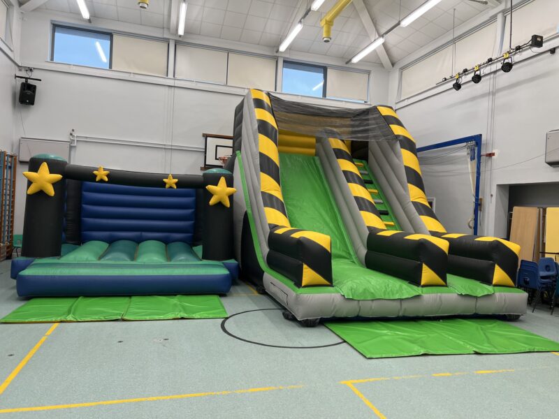 Mega Slide & bouncy castle hire torquay