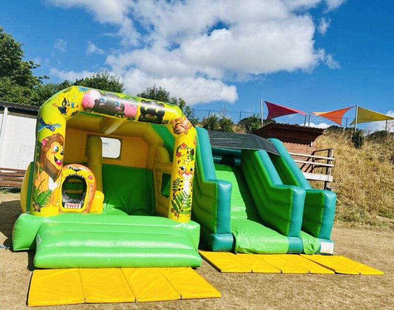 Jungle fun bouncy castle & slide south west